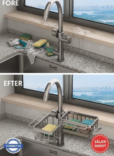 Avrinningskorg för köksblandare