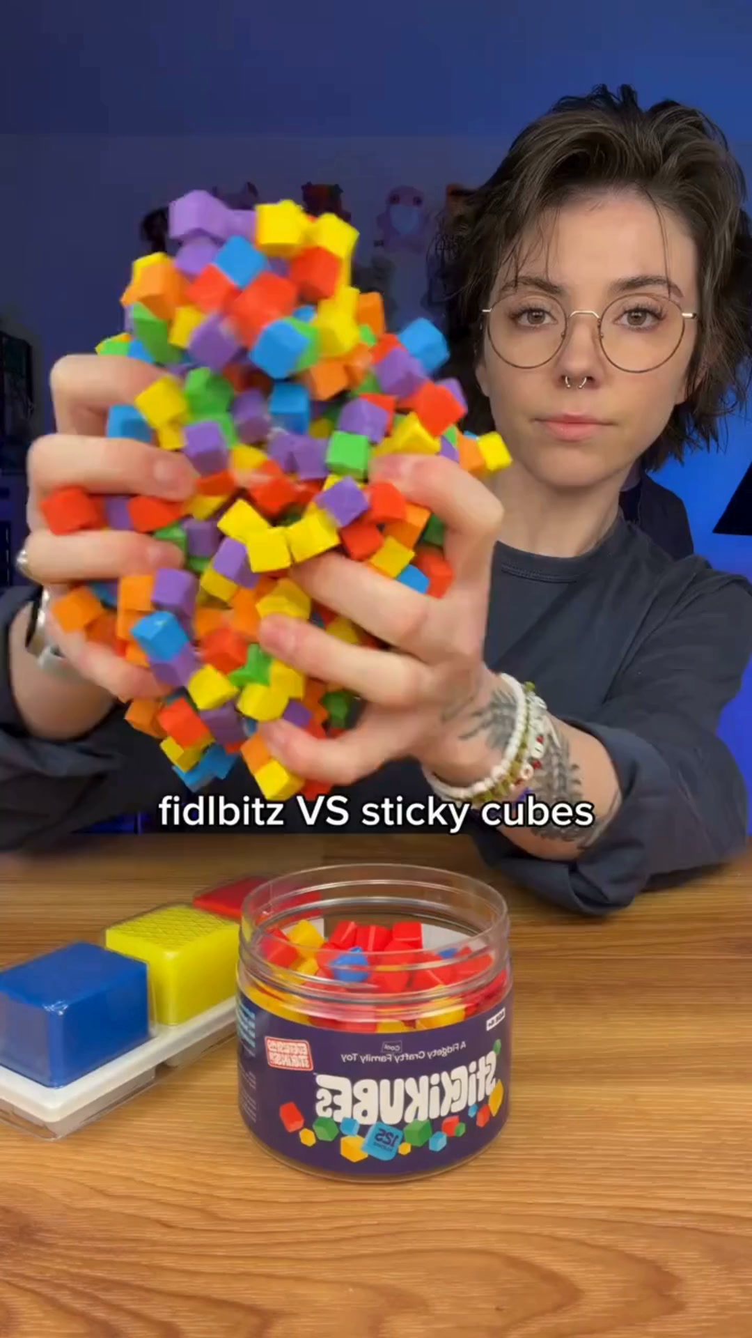 Waarom legt mijn kind de tablet neer voor blokjes?