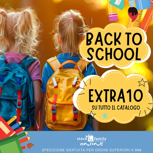 Si torna a scuola. Con il sorriso di sempre. Extra10