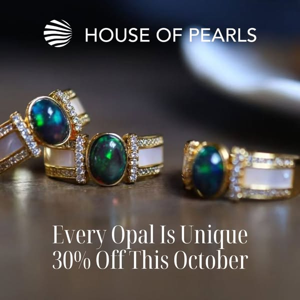 October Opal Ring — 30% Off