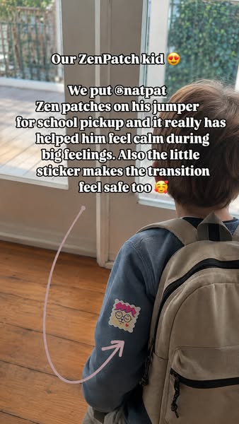 Sticker Power for Peaceful Moments! Zenpatch Calms Moods Naturally