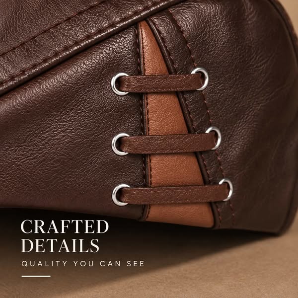 Brooklyn Leather Cap