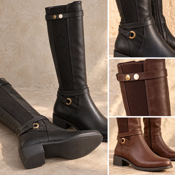 Der Stiefel, der sich deiner Wade anpasst