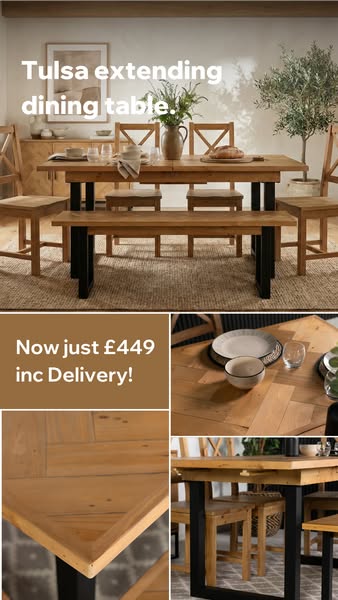 Tulsa 140-180cm Table