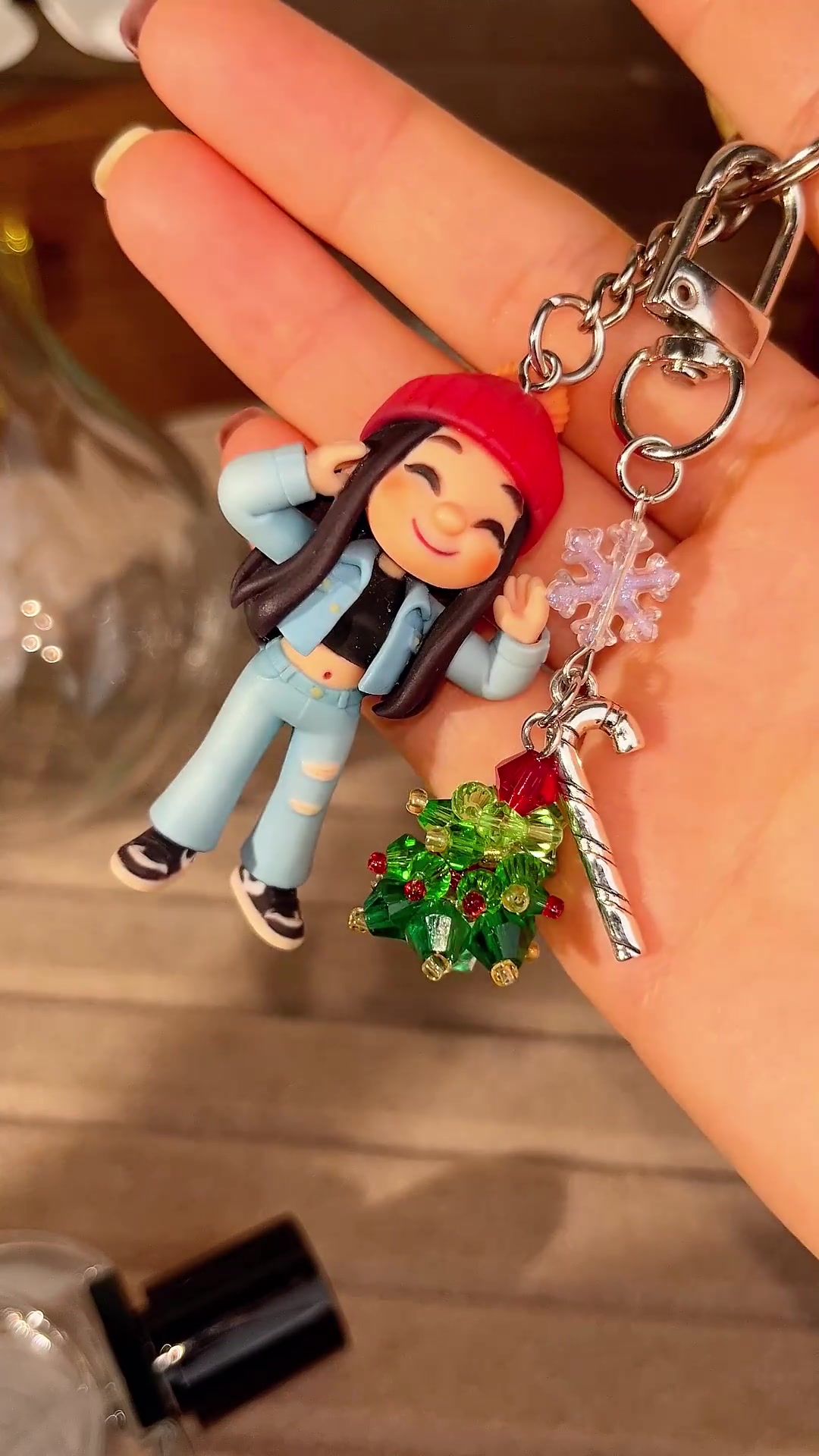 Personalized 3D Figure Keychain | Unique Gift
