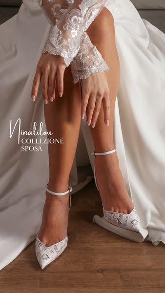 Completa il tuo look da sposa con le nostre scarpe
