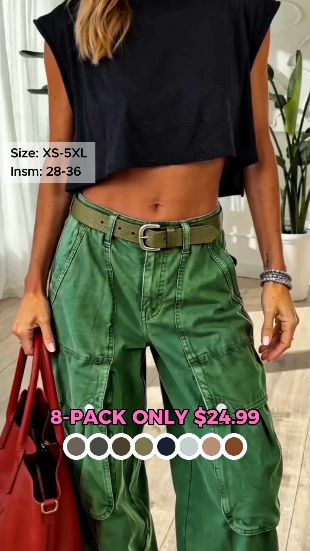 8 Pairs. Just $24.99.