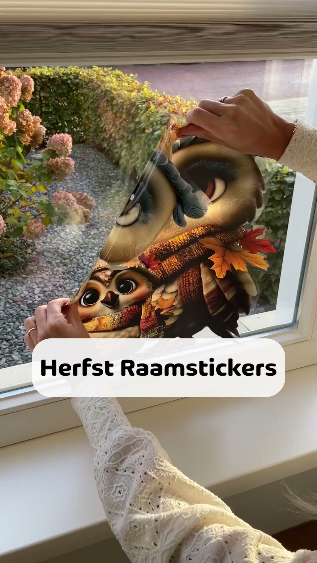 Herfst raamstickers