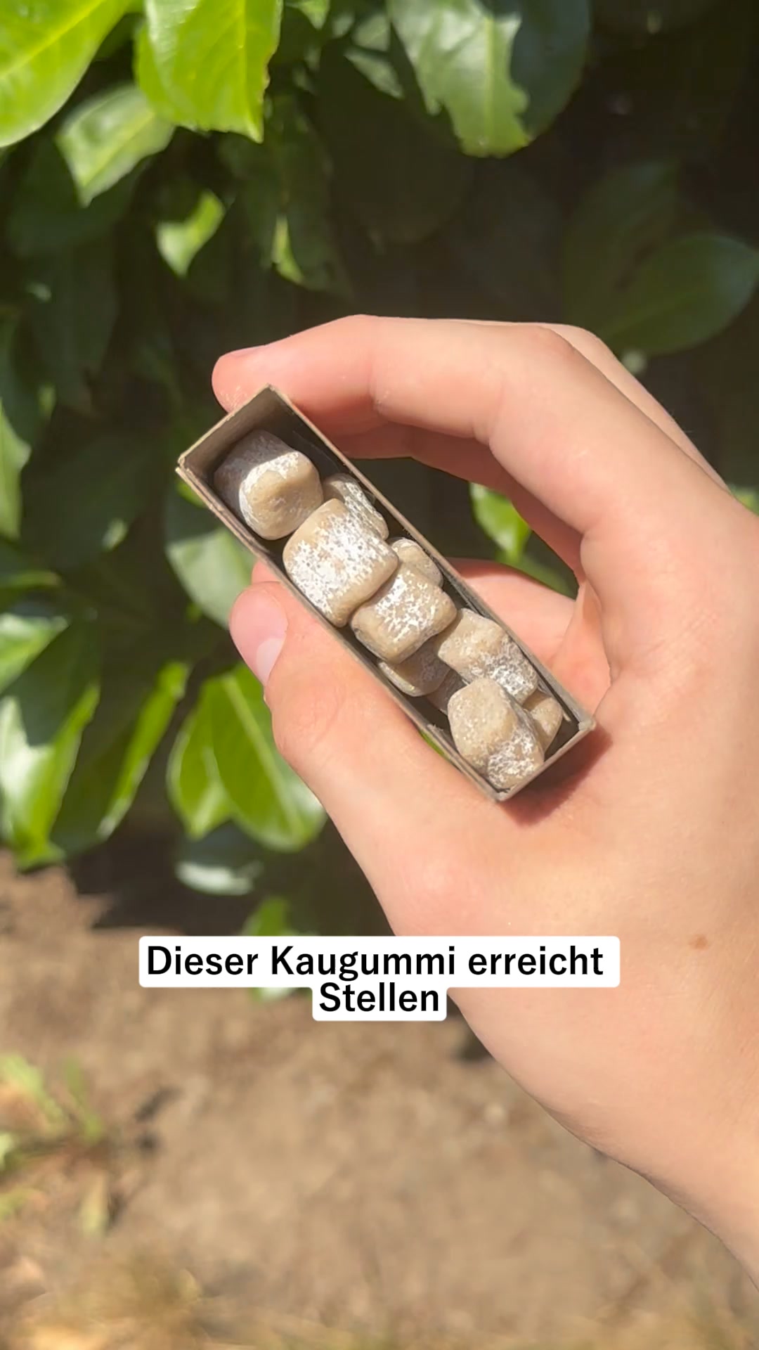 1 Kaugummi, der deine Zähne verändert.