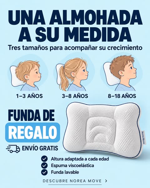 3 tallas infantiles, funda de regalo y envío gratis.