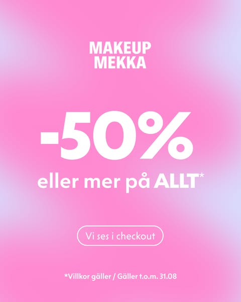 50% eller mer på ALLT*