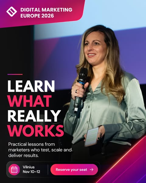 500+ marketers • 40+ speakers • 30+ countries