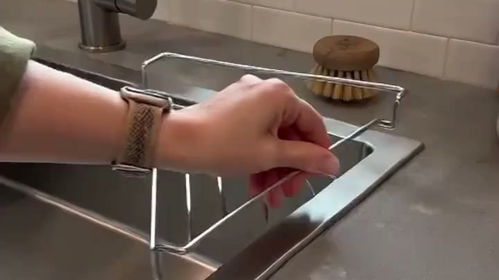Declutter Your Kitchen with a Rust-Proof Sink OrganizerCompanion!