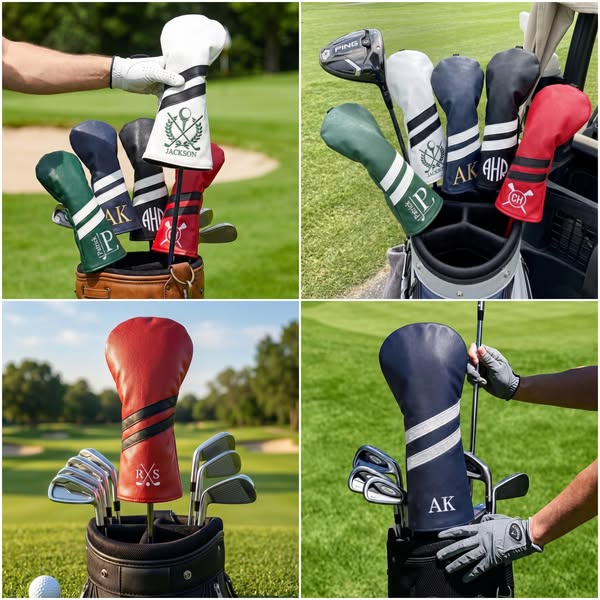 Personalized Golf Club Headcover