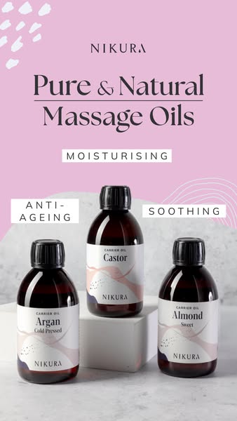 Pure & Natural Carrier Oils
