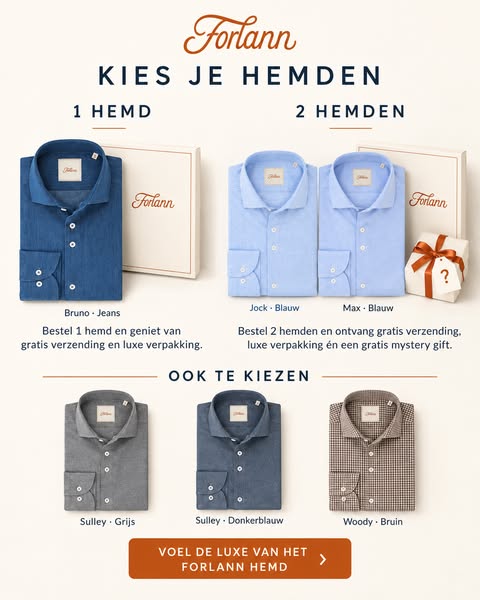Premium Hemden | XS tot 6XL