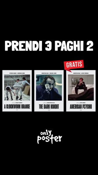 Consegna gratuita oltre €39,95.