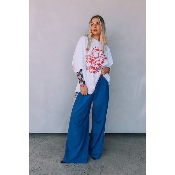 THE VERY OVERSIZED MARGIE TEE - RED