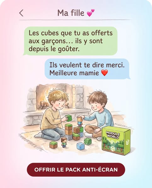 Le cadeau qui remplace les écrans (-50%)