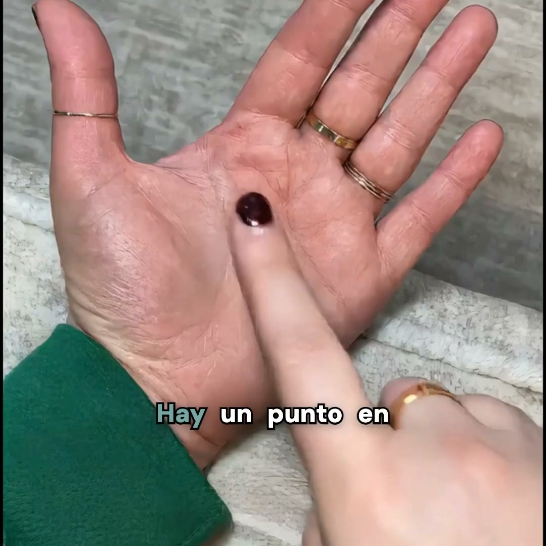 El punto PC8, en la palma de la mano
