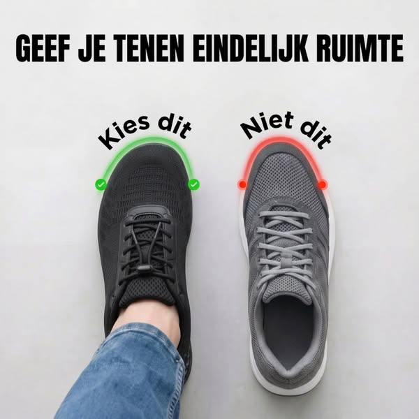 Eindelijk Ruimte Voor Je Tenen