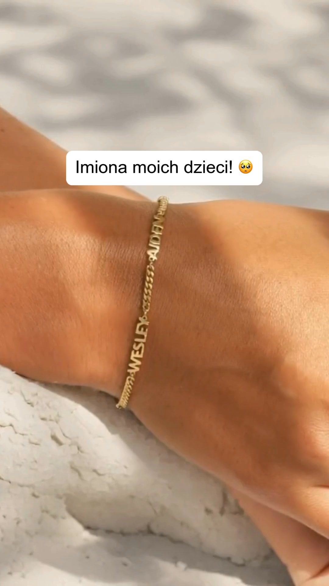 Bransoletka z imieniem na zamówienie