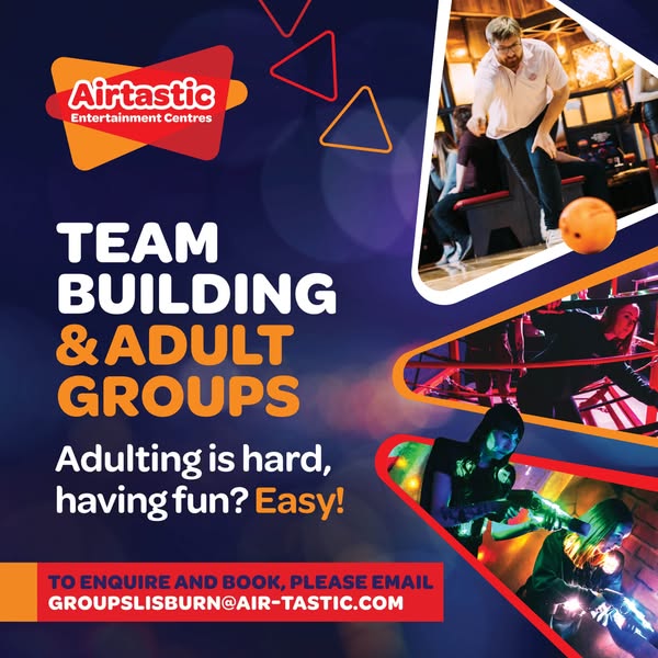 Team Building & Adults Groups At Airtastic Lisburn!