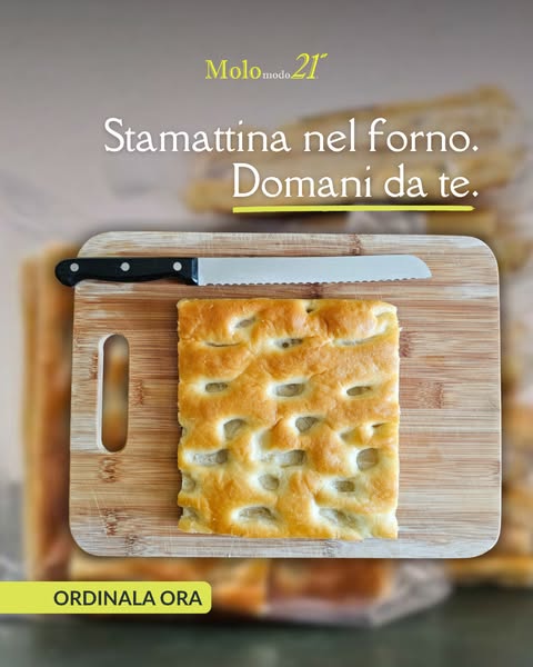 Assaggia la nostra focaccia