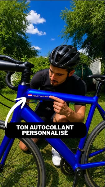 Personnalise ton vélo avec AceSticker dès aujourd'hui