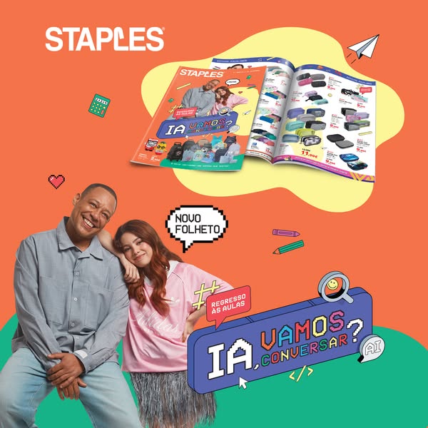 Anúncio de Staples Portugal