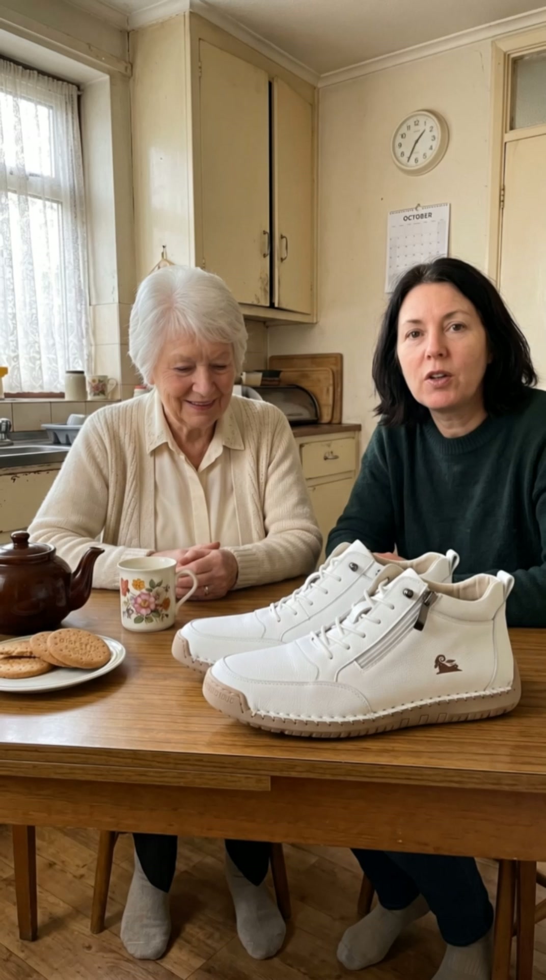 The shoes she'll actually wear