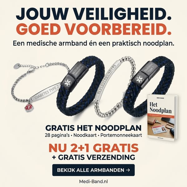 Deze armband kan een leven redden.