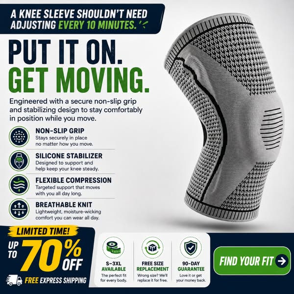 Seniors Everywhere Love These Knee Sleeves