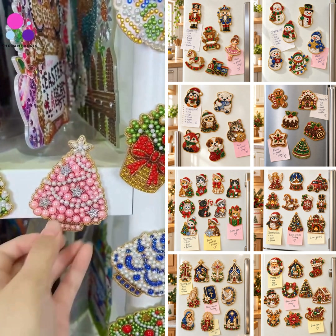 100+ Sparkling Fridge Magnets On Sale