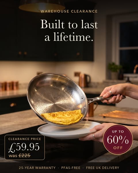 Titanium Pan Now £59.95 (Was £225)