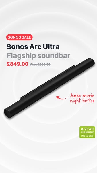 Save £150 on Sonos Arc Ultra