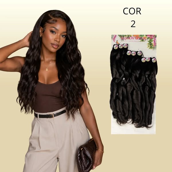 Feita com cabelo de alta qualidade