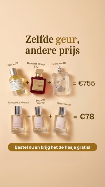 Je ruikt het verschil niet