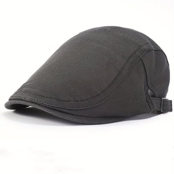 Newsboy Flat Cap Thin Mesh Breathable Hat Hollow...
