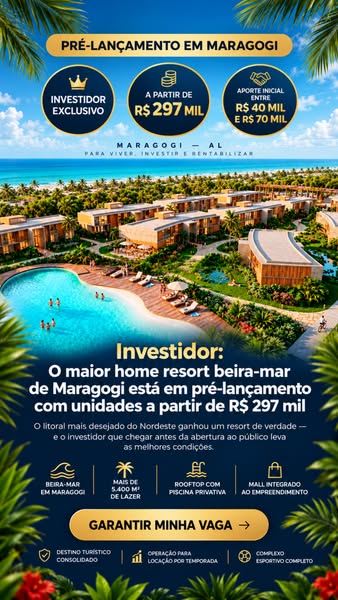 Últimas vagas — Pré-lançamento