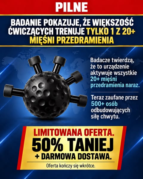 Jeden ruch dla 20 mięśni