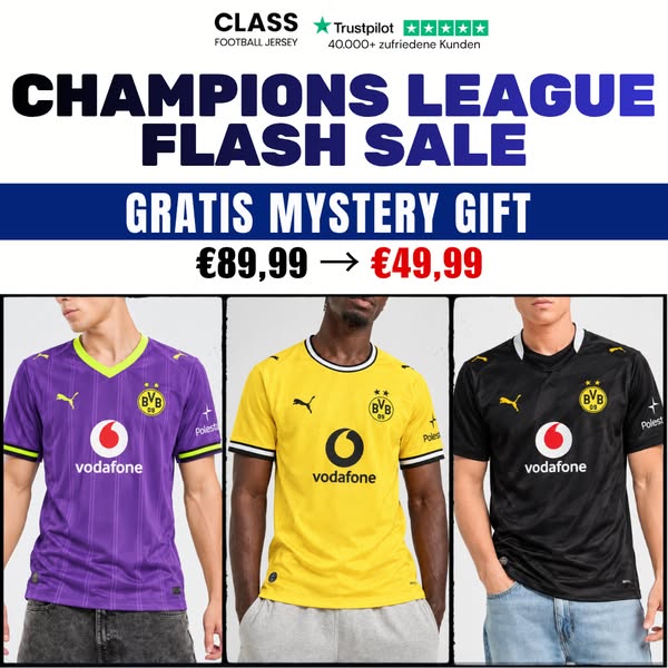 BVB Champions League Sale – Nur 49,99 €