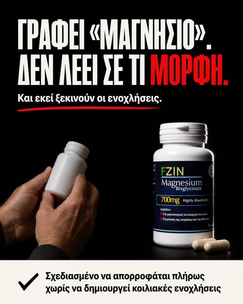 Δεν φταίει το μαγνήσιο - Φταίει η μορφή