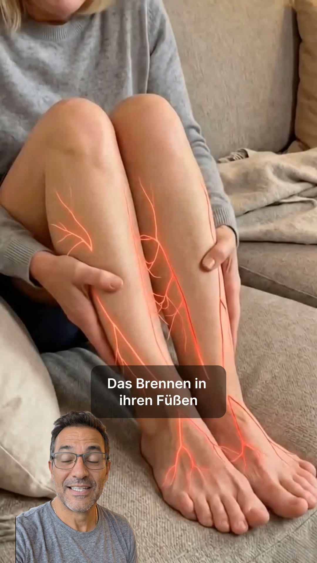 Drei Jahre lang brannten meine Füße jede Nacht – kein Arzt wusste warum