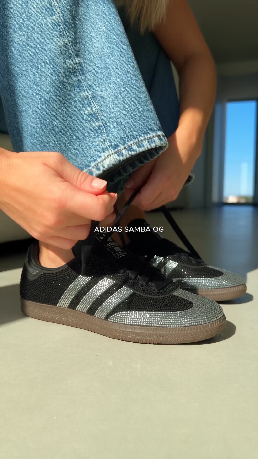 Summer 2026 Rhinestone Sneaker + 3 Free Socks