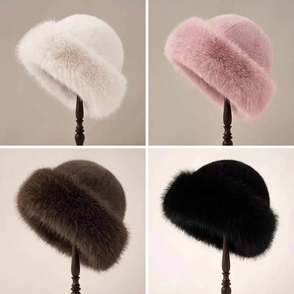 Plush Warmth: Cozy Winter Hat & Scarf Set