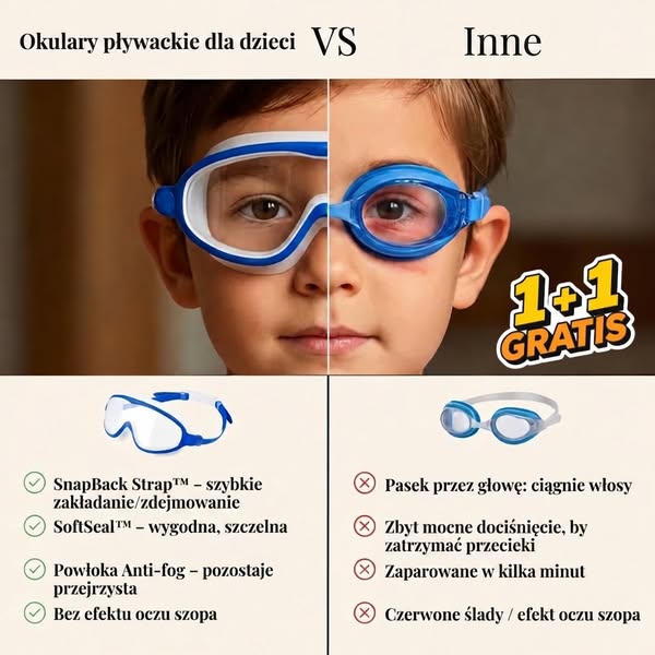 1+1 gratis dla małych pływaków