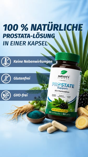 Unterstützt den größten Urinfluss