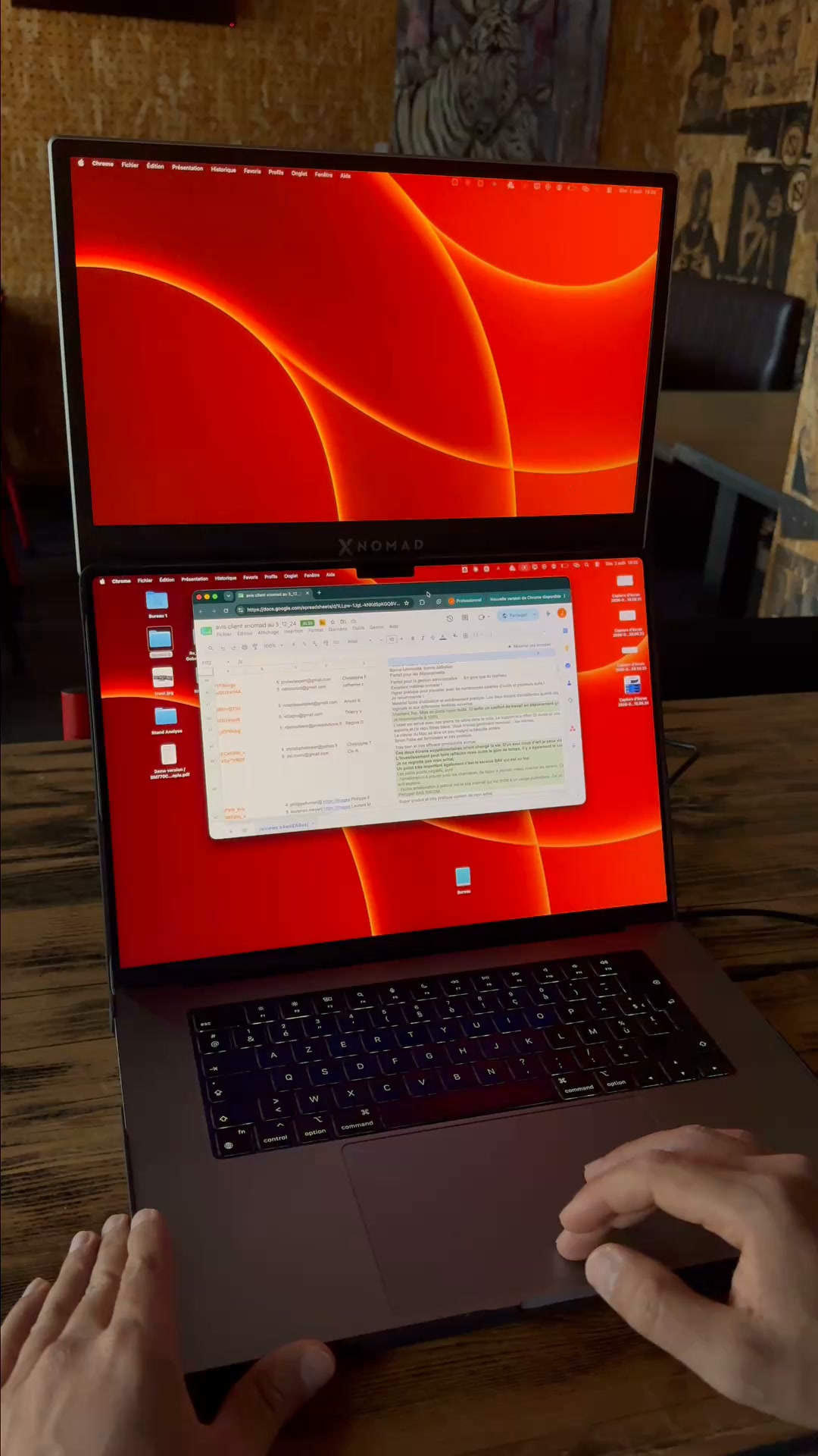The First Ergonomic Portable Monitor