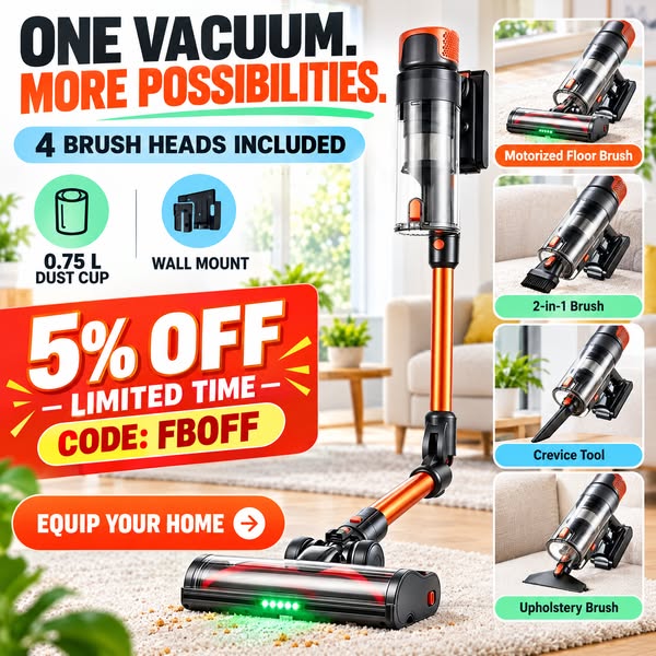 Extra 5% Discount Code: FBOFF